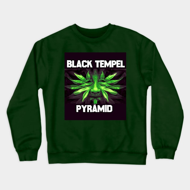 Black Tempel Pyrämid "Yeoman" Crewneck Sweatshirt by Ethereal Mother Tapes